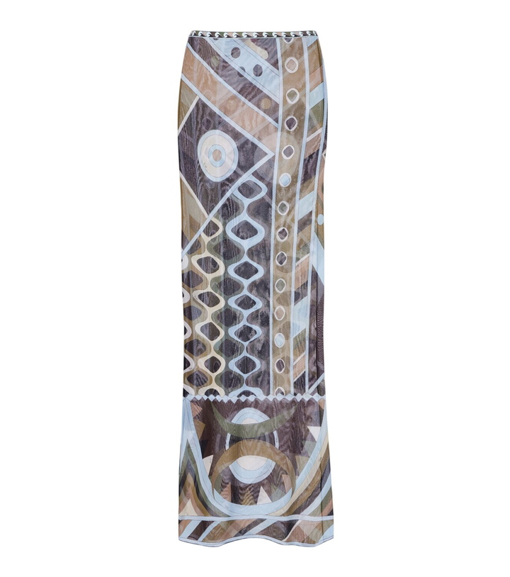 Photo: Pucci Vivara tulle maxi skirt