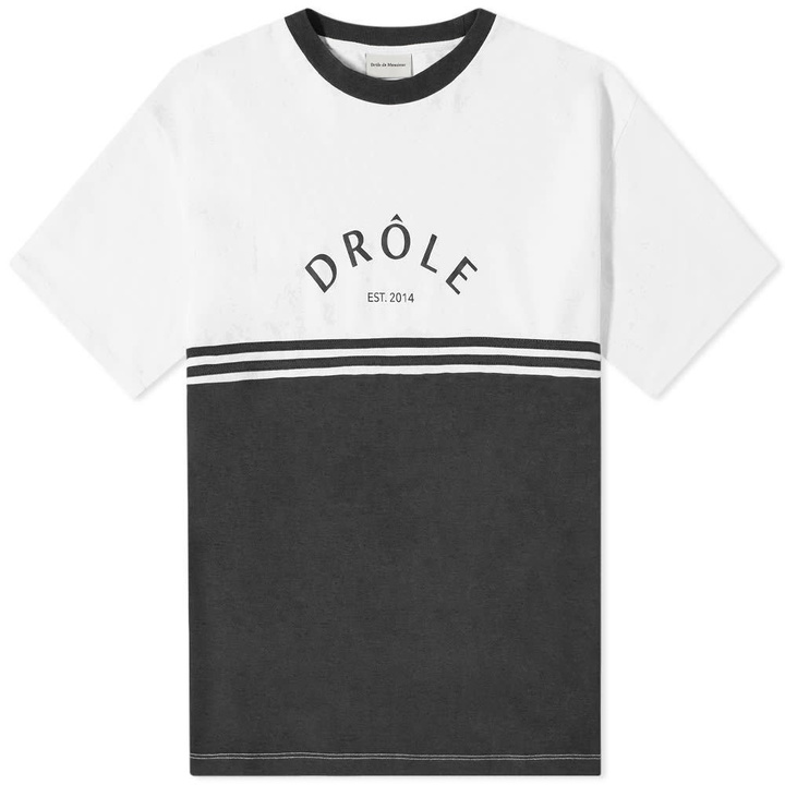 Photo: Drôle de Monsieur Colour Blocked Logo Tee