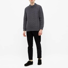 Inverallan Men's 1A Cable Crew in Slate
