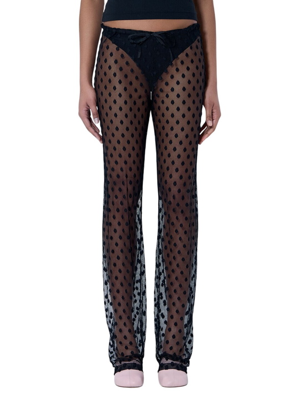 Photo: Dries Van Noten Sheer Lace Trousers