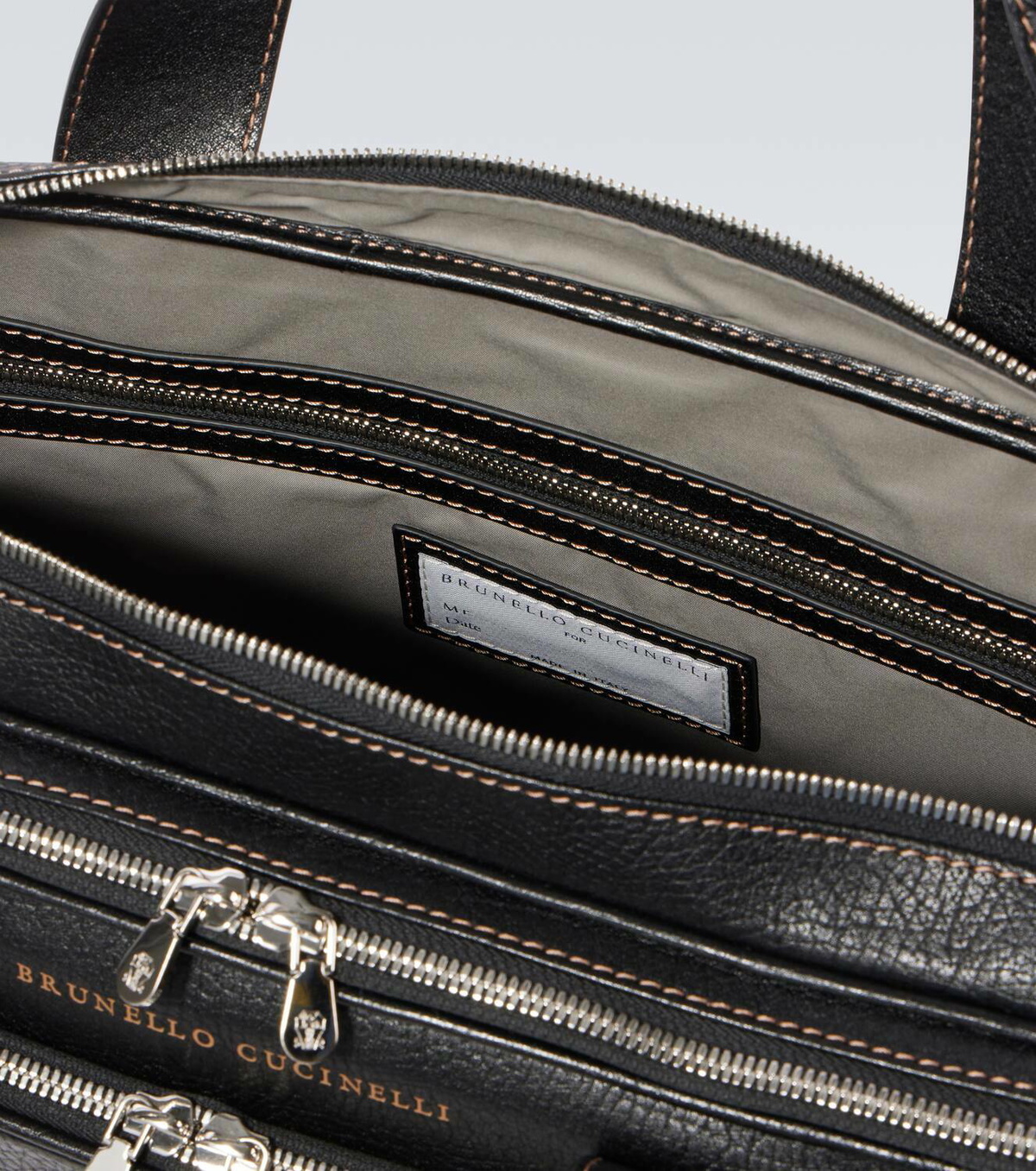 Brunello Cucinelli Leather briefcase
