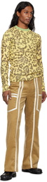 Stanley Raffington Beige Corduroy Cargo Pants
