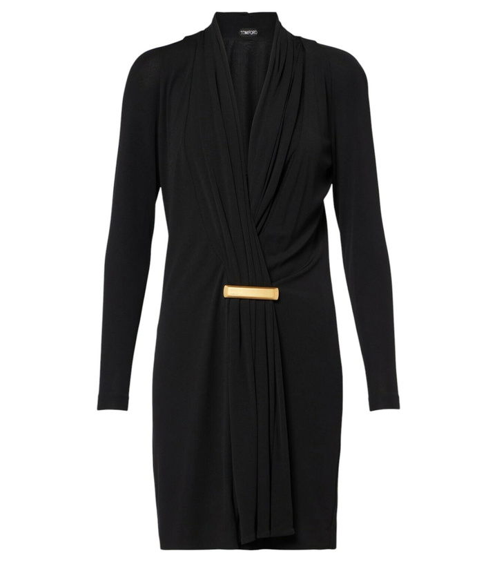 Tom Ford Ribbed-knit polo dress TOM FORD