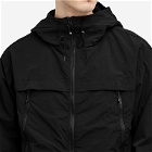 FrizmWORKS Men's Mountain Wind Zip Parka Jacket in Black