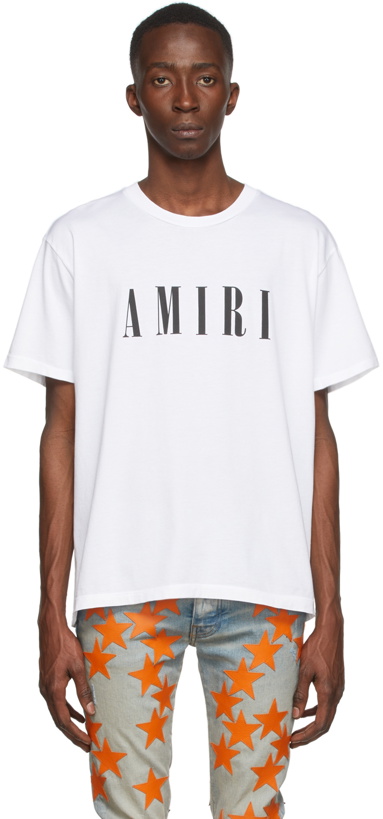Photo: AMIRI White Core Logo T-Shirt