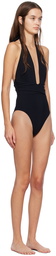 Zimmermann Black Alight Swimsuit