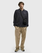 Thisisneverthat SCT-Logo Shaggy Knit Polo Grey Men