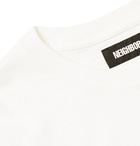 Neighborhood - Logo-Detailed Cotton-Jersey T-Shirt - White