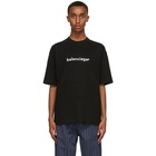 Balenciaga Black New Copyright Large Fit T-Shirt