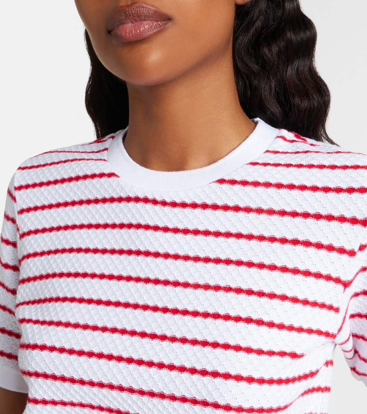 Thom Browne Striped cotton top