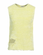 Jil Sander Mens Sweater Lime in Green