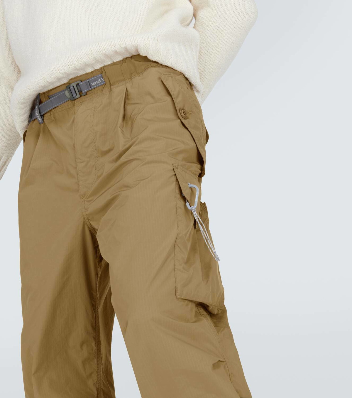 And Wander Oversized cargo pants and Wander