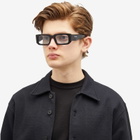 Prada Eyewear Men's 06YS Sunglasses in Black/Light Blue 