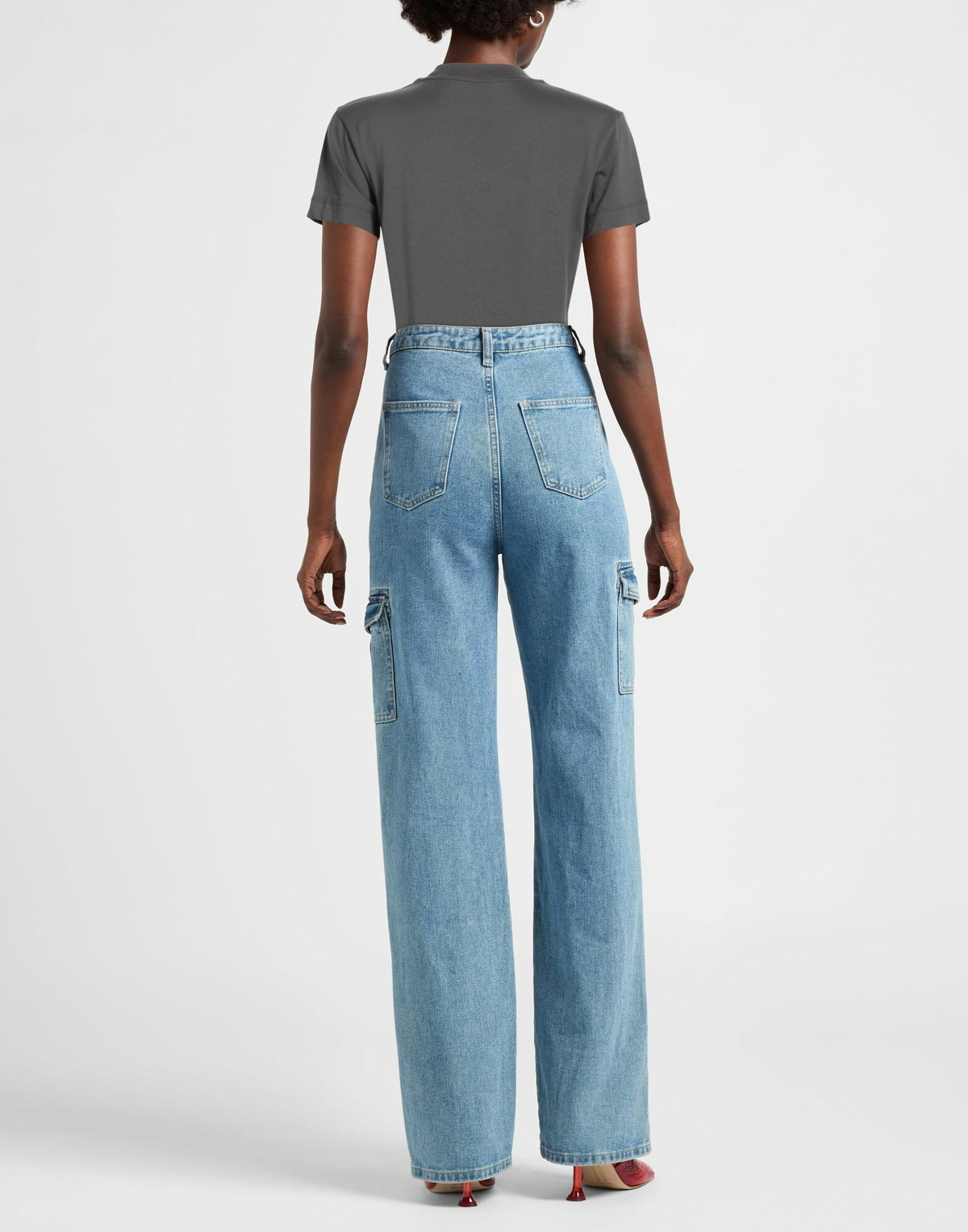 Pinko Womens T-shirt in Grey