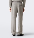 Arch4 Mr Banksy cashmere wide-leg pants