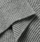 Incotex - Ribbed Virgin Wool Sweater - Gray