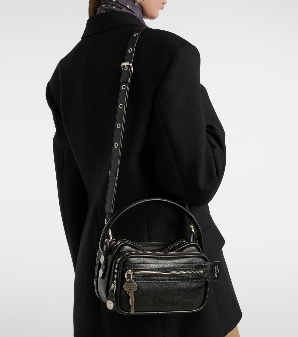 Acne Studios Camero Kit leather top-handle bag