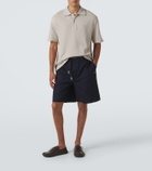 Loewe Double L cotton piqué polo shirt