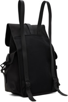 RAINS Black Rucksack Cargo Backpack