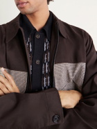 Oliver Spencer - Rossell Knitted Organic Cotton Shirt - Blue