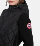 Canada Goose - HyBridge® down-paneled wool hoodie