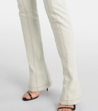 Blumarine Mid-rise slim jeans