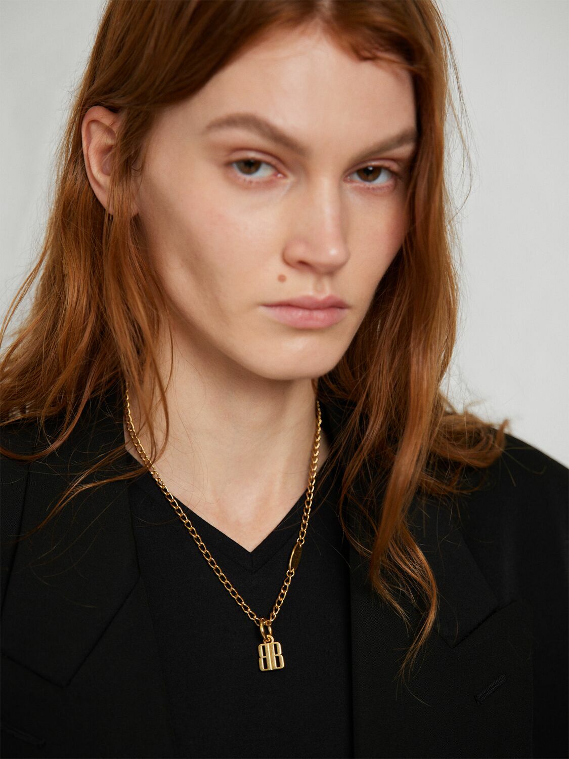 BALENCIAGA Nano Thin Collar Necklace Balenciaga