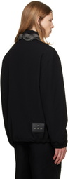 Song for the Mute Black Slim Poly Gab Coach Jacket