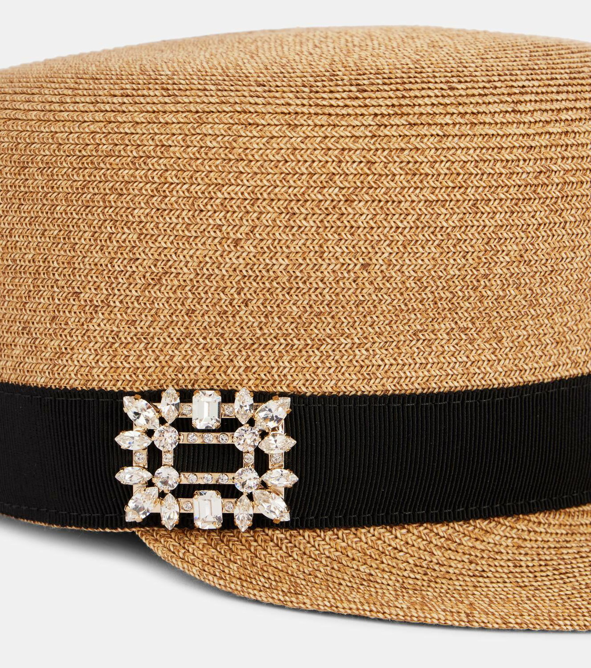 Roger Vivier Embellished paper hat