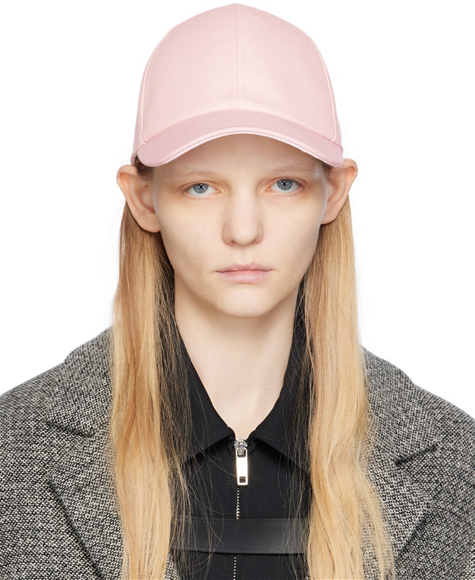 Photo: Courrèges Pink Embroidered Cap