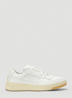 Perey Lace Up Sneakers in White