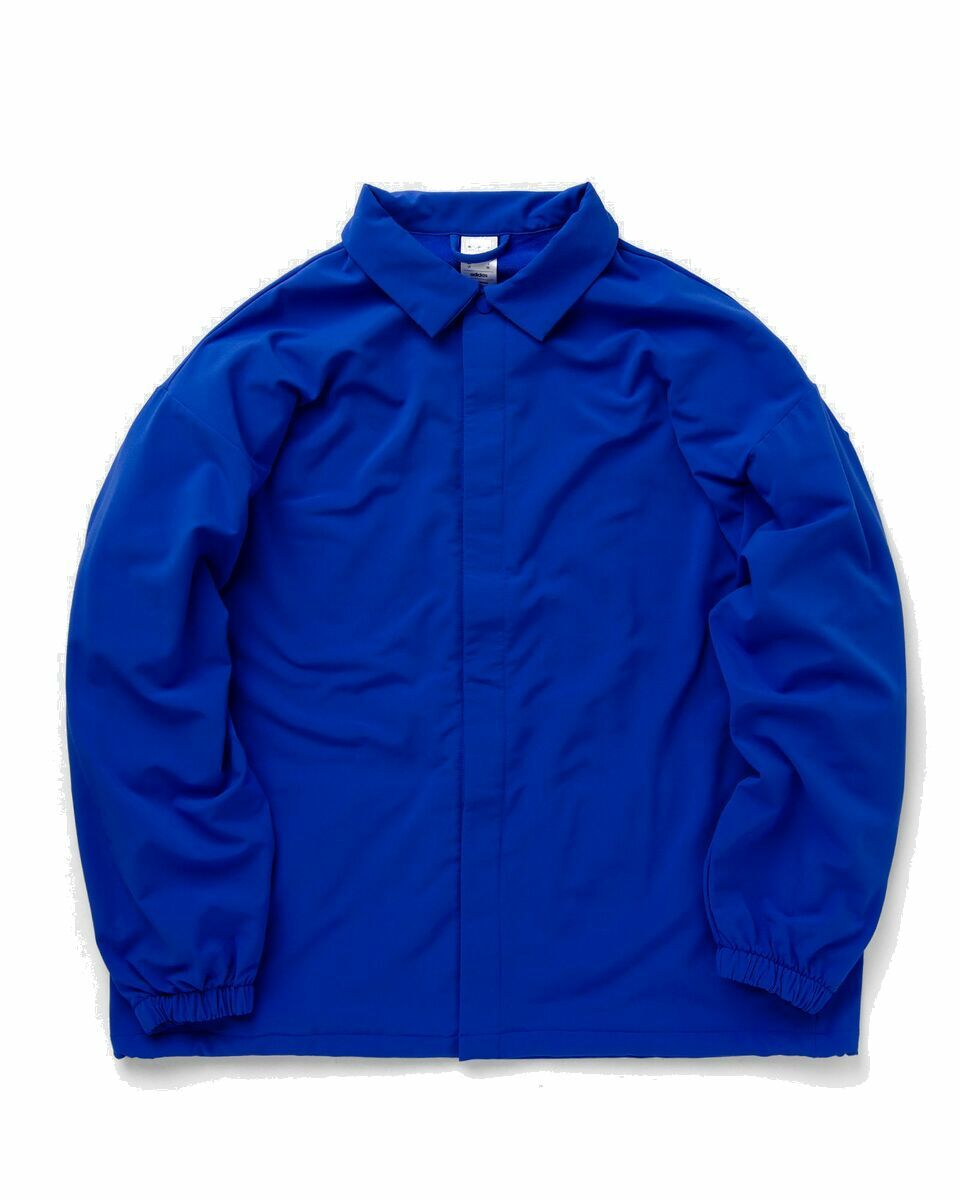 Photo: Adidas Adi Basketball Jacket Blue - Mens - Track Jackets