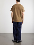 A.P.C. - Oliver Logo-Embroidered Cotton-Jersey T-Shirt - Brown