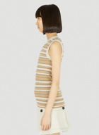 Durazzi Milano Rouches Cut-Out Knit Tank Top