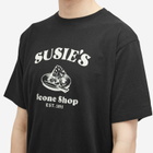 Ordinary Fits Men's Susie's Scone Shop T-Shirt in Black