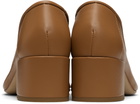 BY FAR Tan Prudence 45 Heels