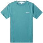 Norse Projects Men's Niels Standard Logo T-Shirt in Sea Blue