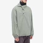 Jil Sander Men's Plus Popover Button Jacket in Dark Sage