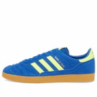 Adidas Men's Gazelle Team in Team Royal Blue/Solar Yellow/Ftwr White