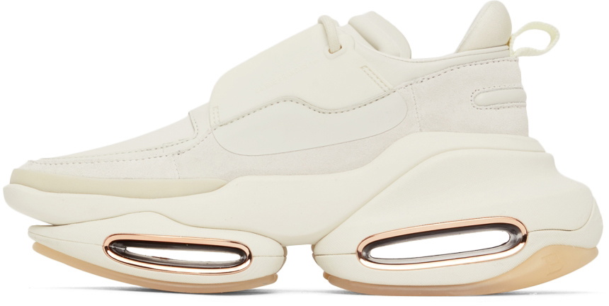 【関税込み】Balmain ホワイト B-Bold スニーカー Balmain White B-Bold Sneakers Balmain