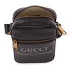 Gucci Black Vintage Logo Cross Body Bag