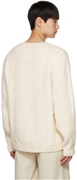 SIR. SSENSE Exclusive White Marquis Sweater