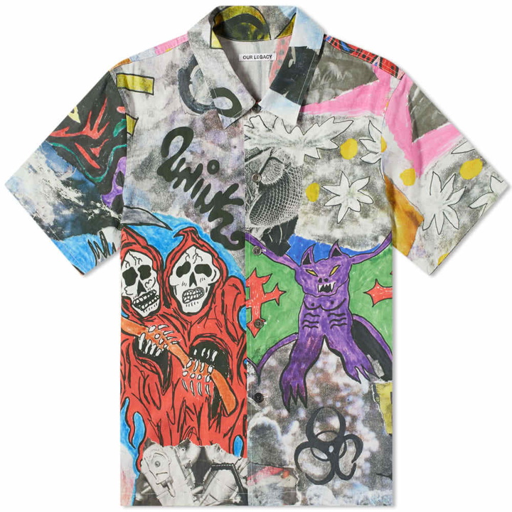 Photo: Our Legacy Short Sleeve Skeleton Print Shirt