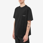 Wooyoungmi Men's Box Logo T-Shirt in Black