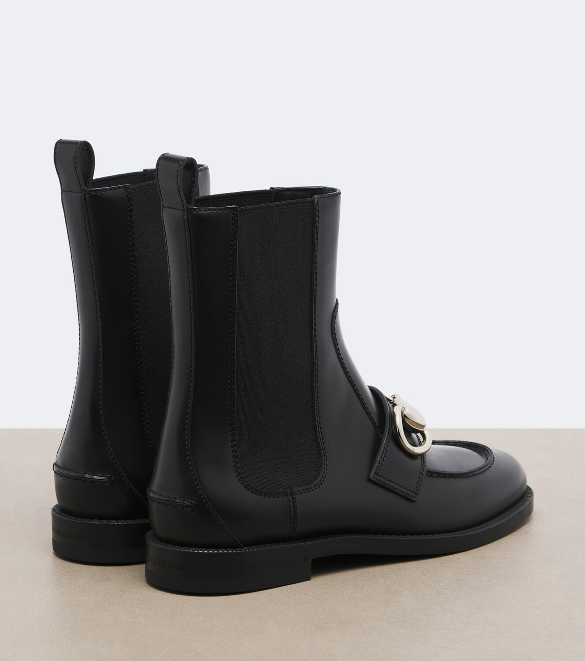 Gucci Boulevard Horsebit leather Chelsea boots