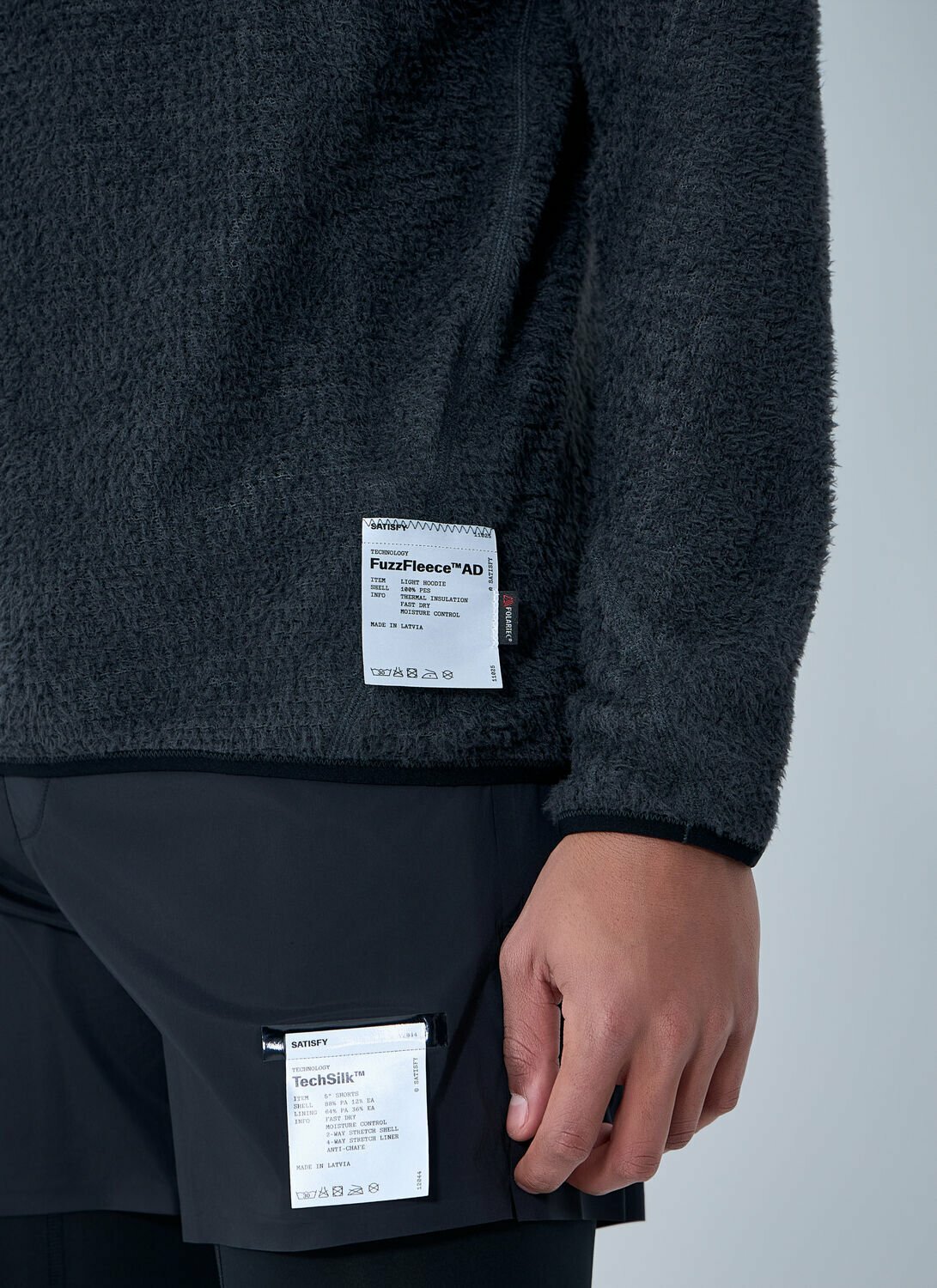 Satisfy Textured High-Neck Sweater