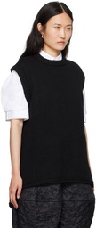 Comme des Garçons Black Crewneck Vest