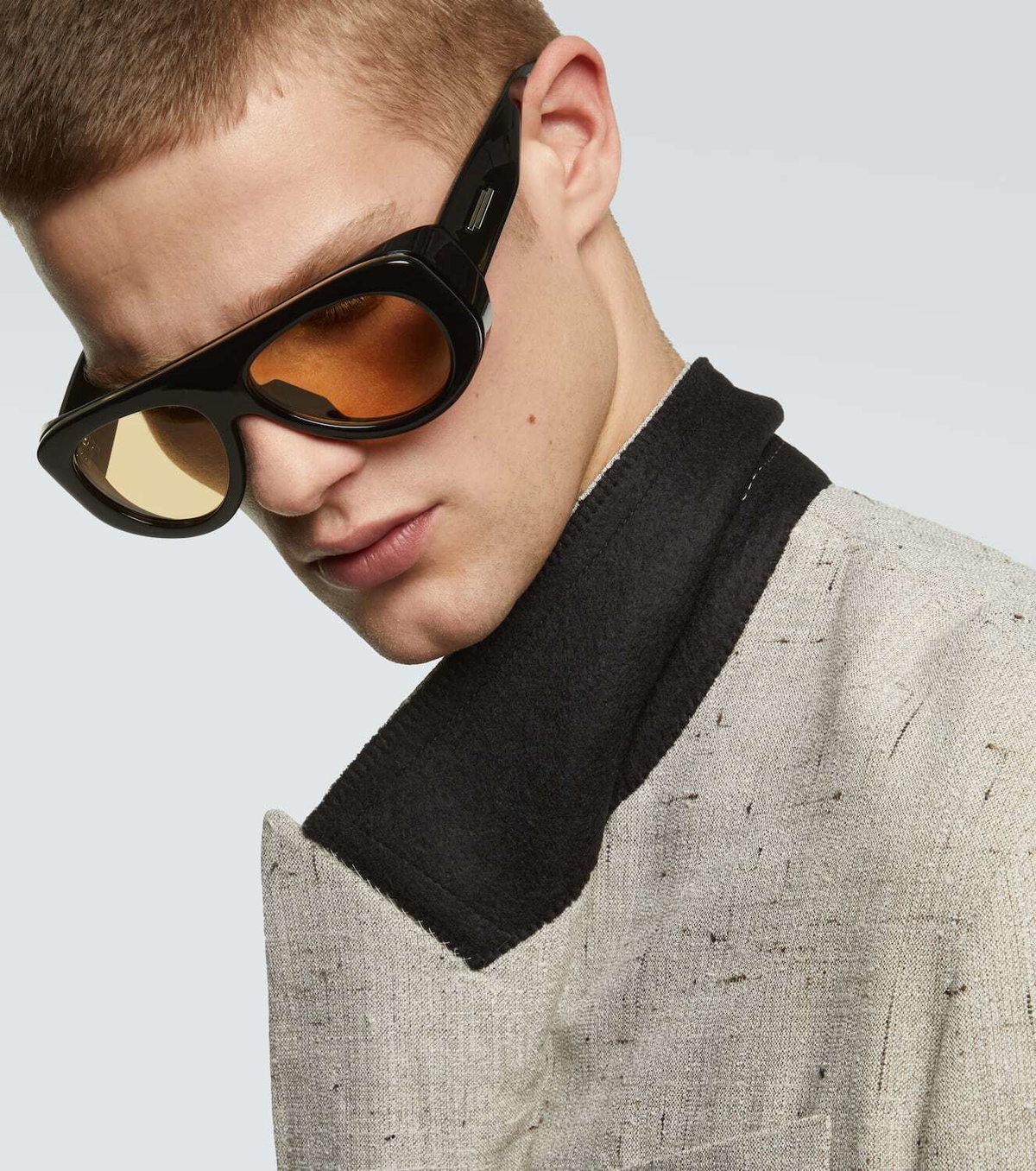 【関税＆送料込み】Bottega Veneta Aviator Sunglasses Osserv Bottega Veneta® Osservatorio Aviator Sunglasses in Black