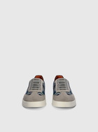 Missoni - Zigzag fabric sneakers with suede inserts, Men, Blue