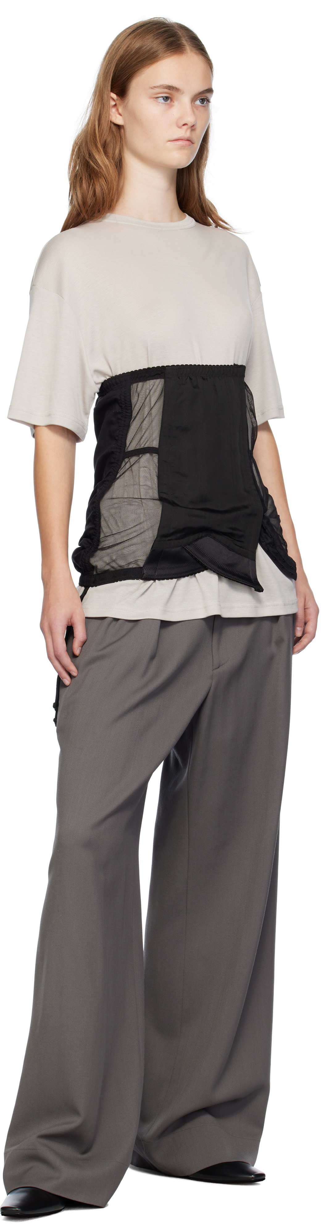 OUR LEGACY Black Object Corset Top